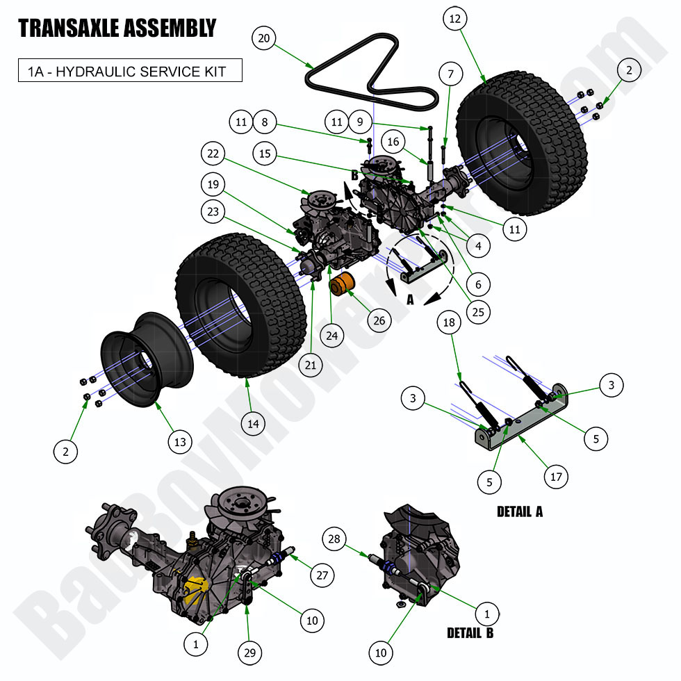 2018 Compact Outlaw Transaxle Assembly